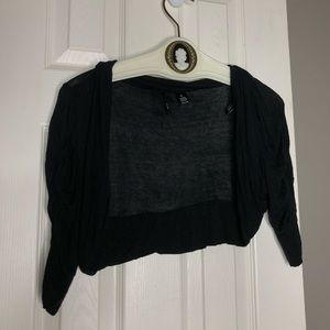 Black Cropped sweater